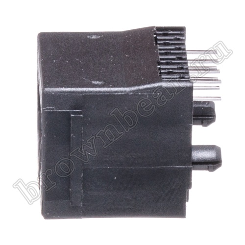 Разъём RJ-45 гнездо на плату, 8P8C, тип 3 TJ3-8P8C фото 5