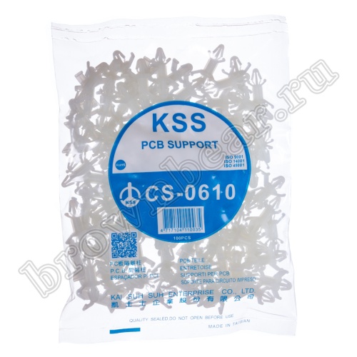 Стойка пластиковая для печатных плат, нейлоновая, кратно 100 шт. CS-0610 фото 3