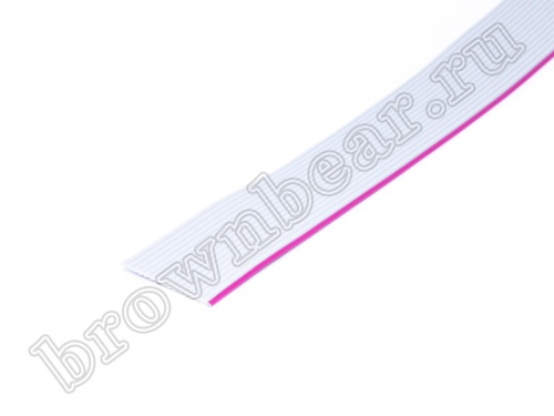 Кабель плоский, шлейф 16 проводников, шаг 1.27 мм