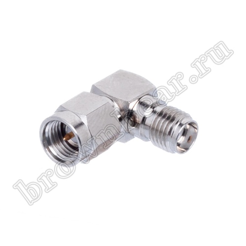 Переходник угловой SMA, гнездо-вилка SMA-LPJ