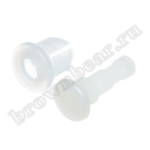 Клипса-заклёпка пластиковая, нейлоновая, упаковка 100 шт. SR-1010 фото 4