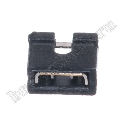 Джампер-перемычка 3.0 мм, шаг 2.0 мм, открытый, 2 контакта фото 6