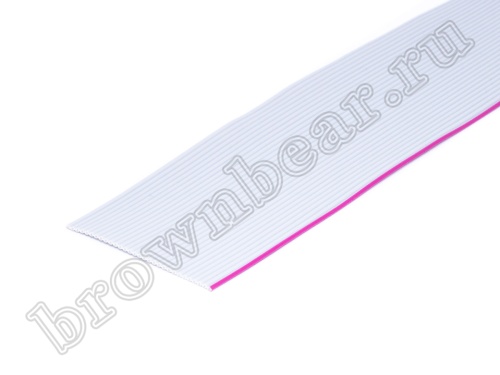 Кабель плоский, шлейф 30 проводников, шаг 1.27 мм