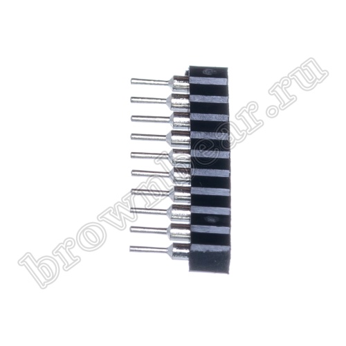 Панелька для микросхем SIP 10 цанговая, однорядная фото 3