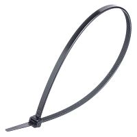 Стяжка (хомут) нейлоновая 300 х 4.8 мм, UV защита, черная, упаковка 100 шт. CV-300SW-UV