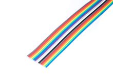 Кабель плоский, шлейф 16 проводников, шаг 1.27 мм, цветной