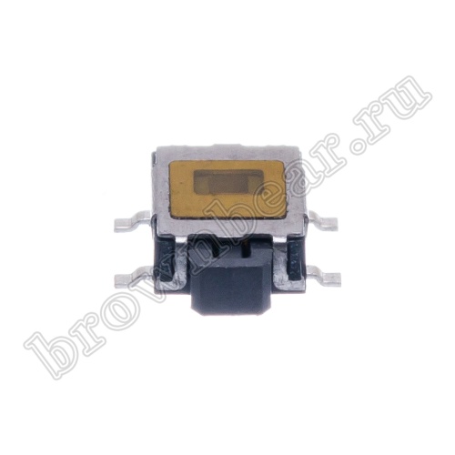 Кнопка тактовая SMD угловая, 6x4 мм, h=7.5 мм, 4 контакта SWT-36 фото 6